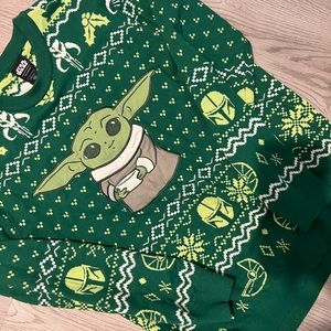 Box lunch baby yoda sweater